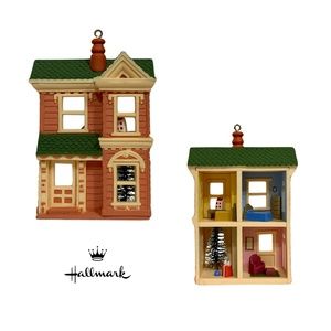 Hallmark Victorian Dollhouse Keepsake Ornament, Nostalgic Houses & Shops, (# 1)